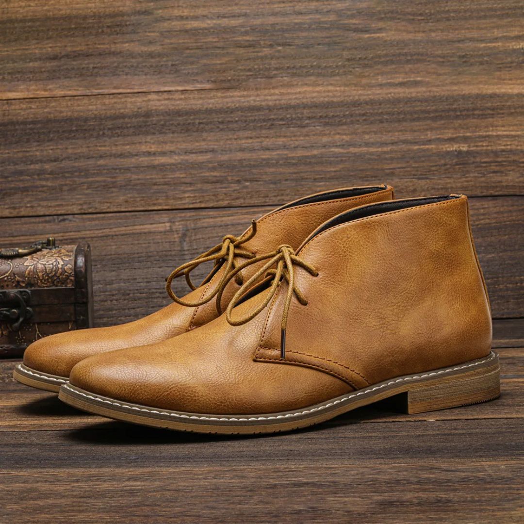 Herold™ | Elegantiški odiniai chukka batai kasdieniam komfortui