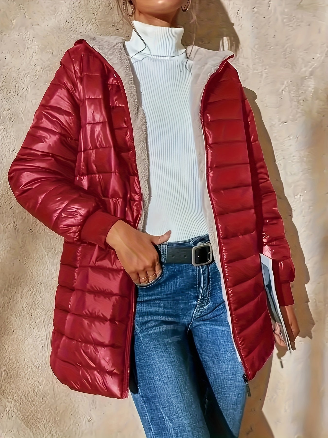 Enrica | Elegantiškas ir patogus ilgas paltas