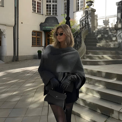Elegantiškas apsiaustas CAPE SOPHIA I