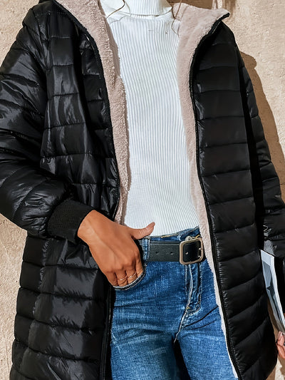 Enrica | Elegantiškas ir patogus ilgas paltas